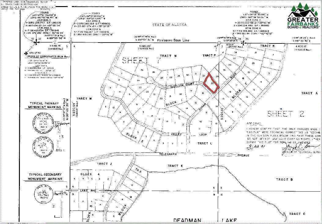 土地,用地 为 销售 在 L33 B1 DEADMAN LAKE Manley Hot Springs, 阿拉斯加州 99756 美国