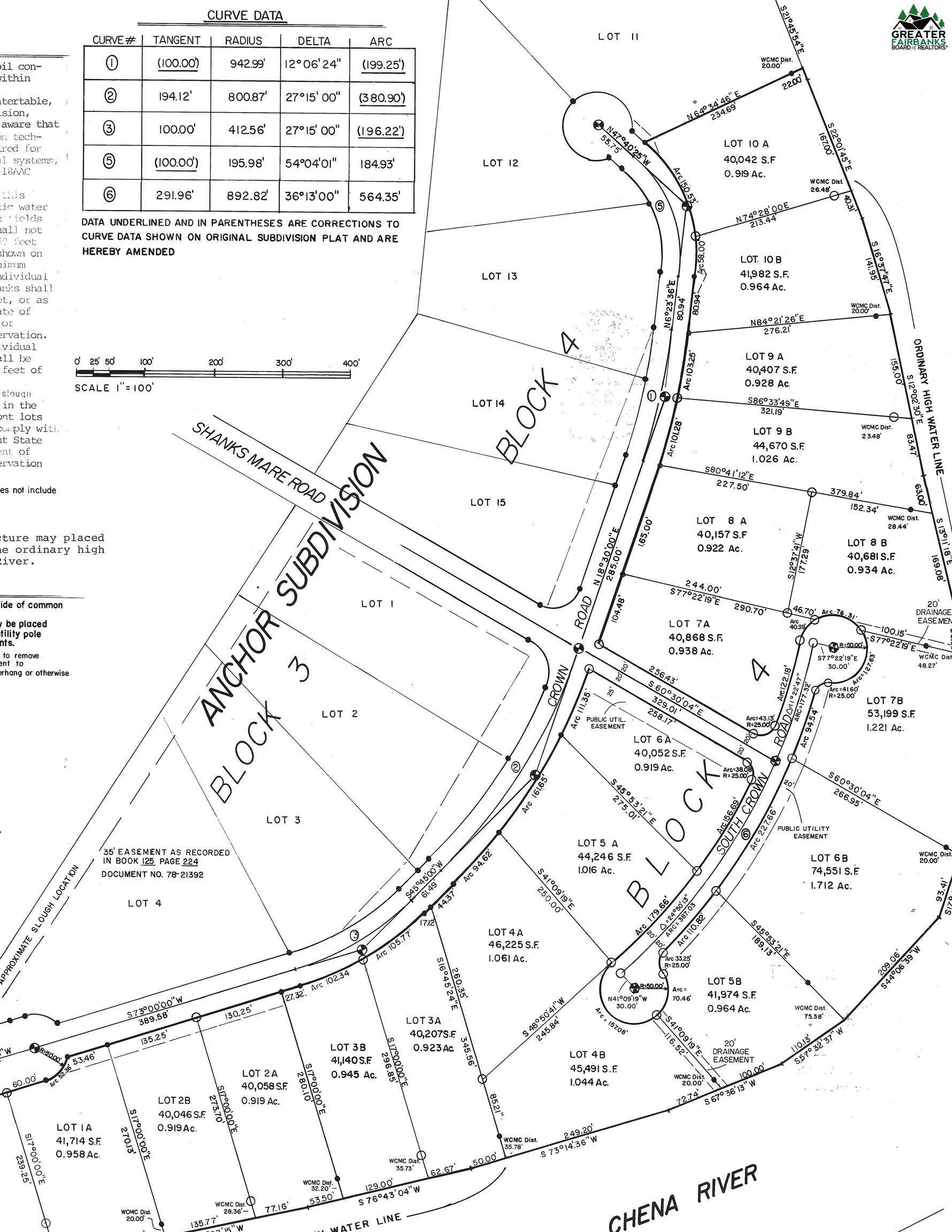6. Residential for Sale at LOT 3A CROWN ROAD Fairbanks, Alaska 99709 United States