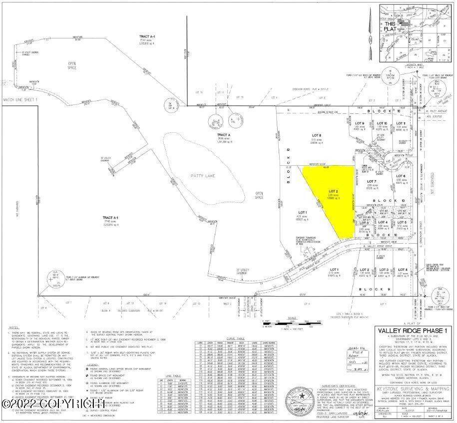 3. Land for Sale at L2 B10 Valley Ridge Drive Wasilla, Alaska 99654 United States