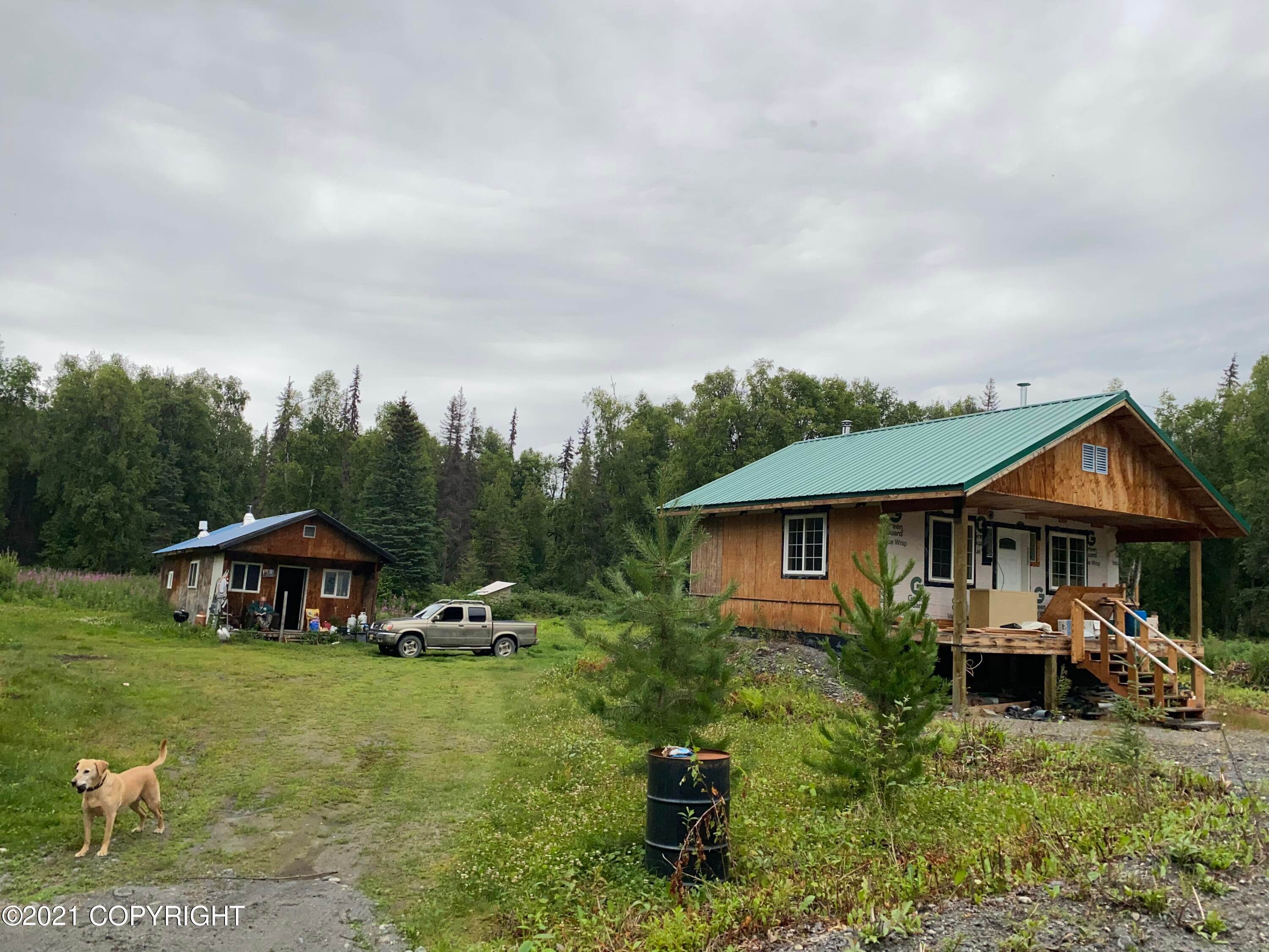 31. Single Family Homes for Sale at 25341 Bradley Road Trapper Creek, Alaska 99683 United States
