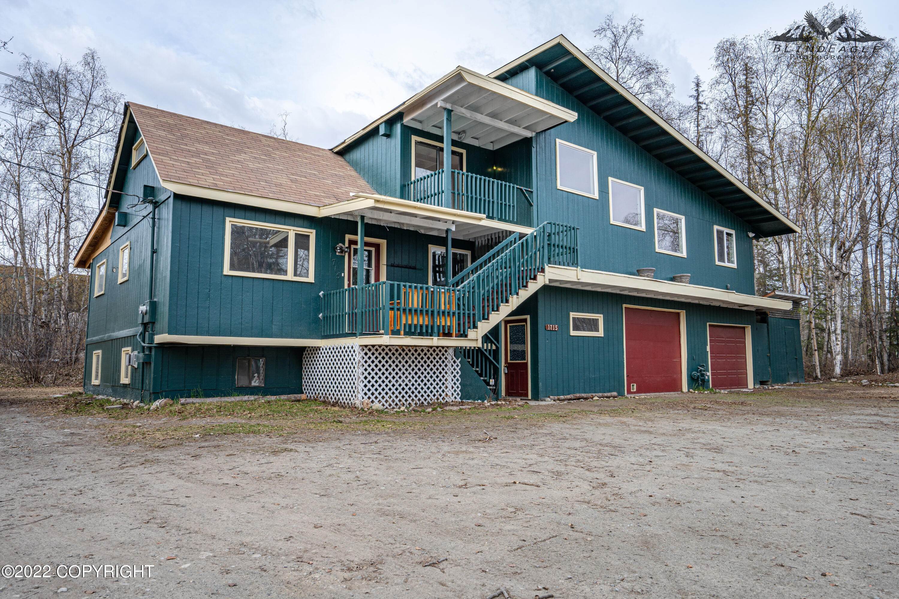 27. Multi-Family Homes for Sale at 1715 W Lake Lucille Drive Wasilla, Alaska 99654 United States