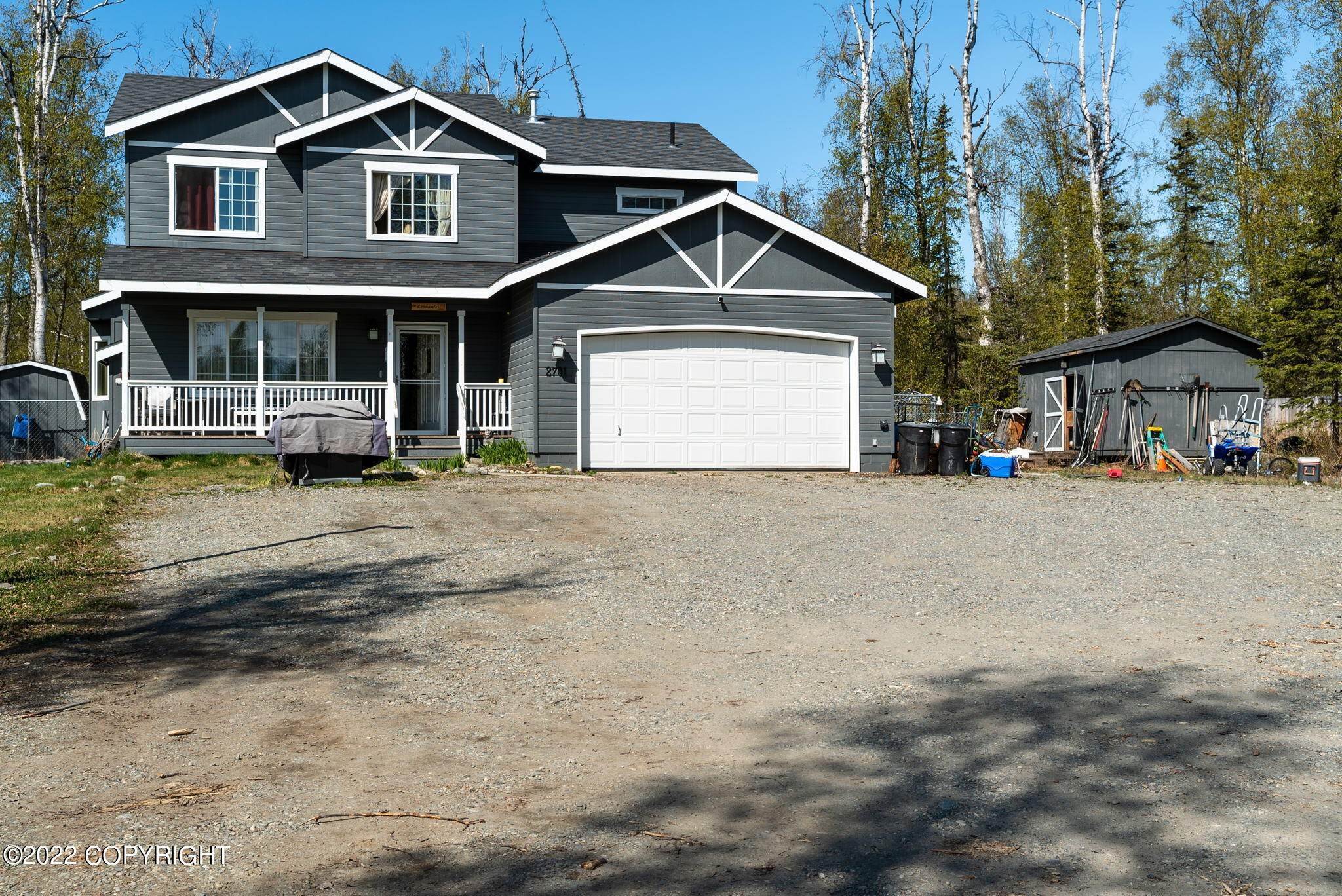 36. Single Family Homes for Sale at 2701 W Riverdell Drive Wasilla, Alaska 99654 United States