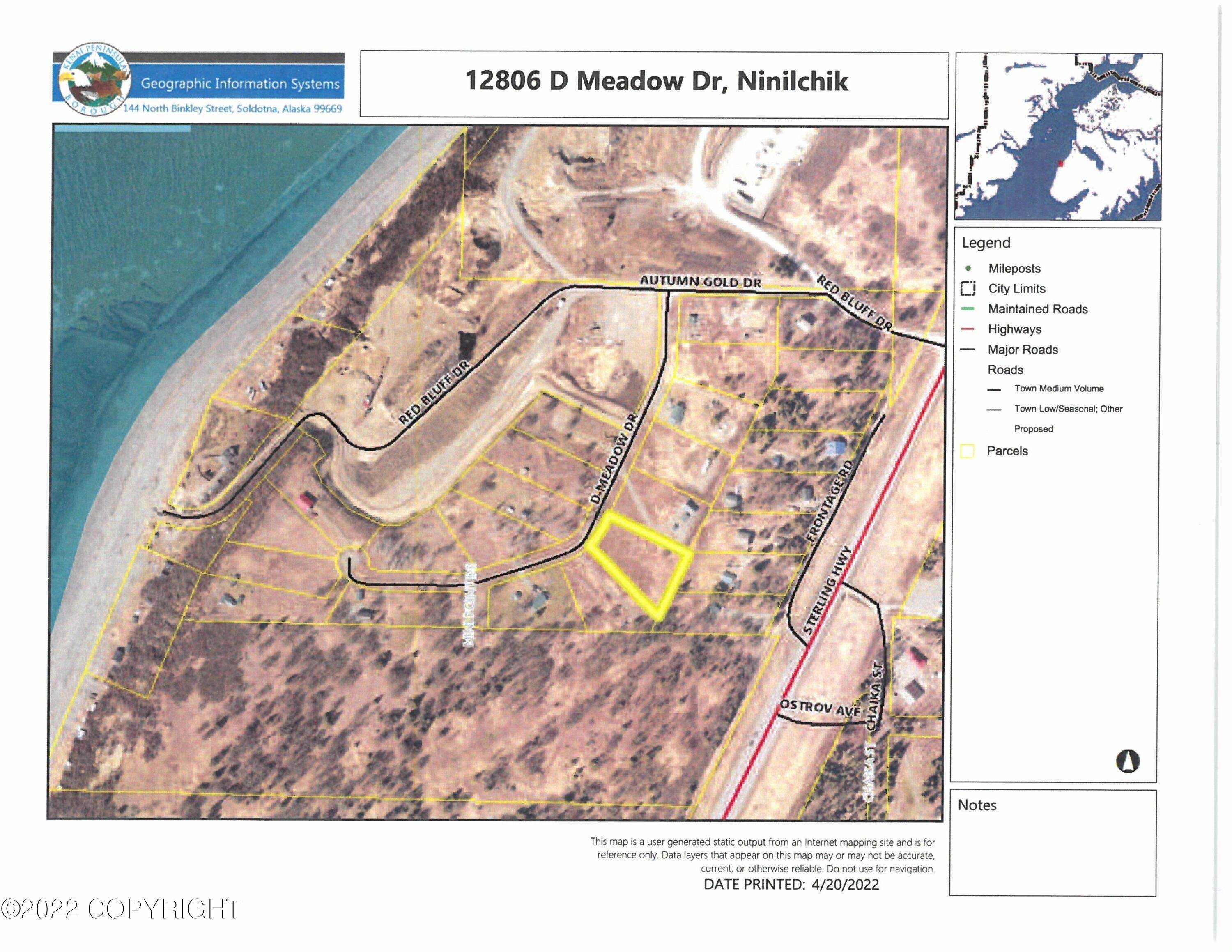 13. Land for Sale at 12806 D Meadow Drive Ninilchik, Alaska 99639 United States