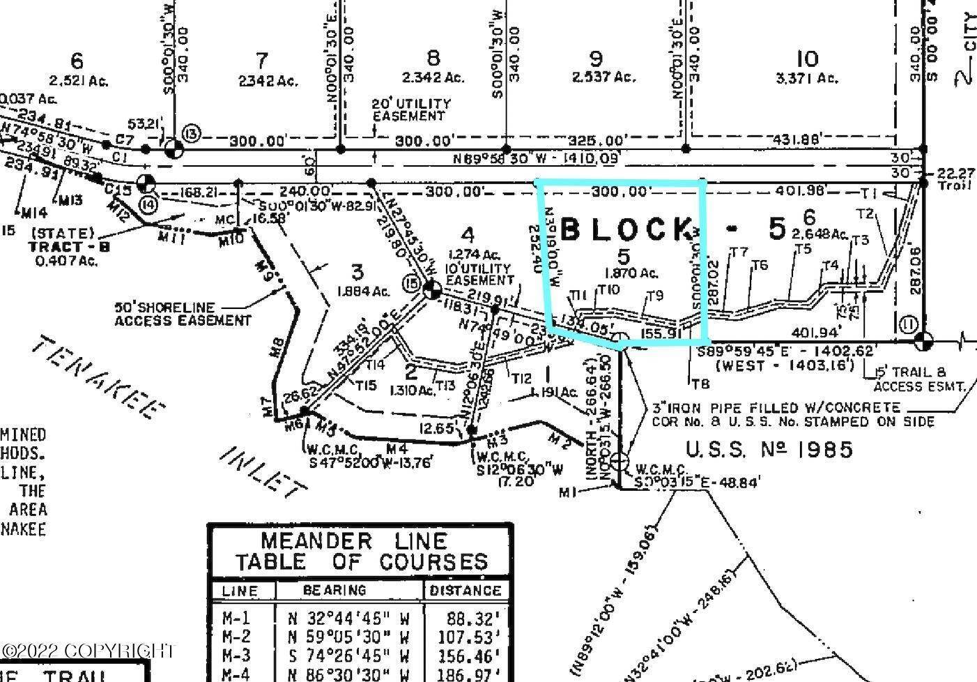 土地,用地 为 销售 在 L5 Columbia Cove Tenakee Springs, 阿拉斯加州 99841 美国