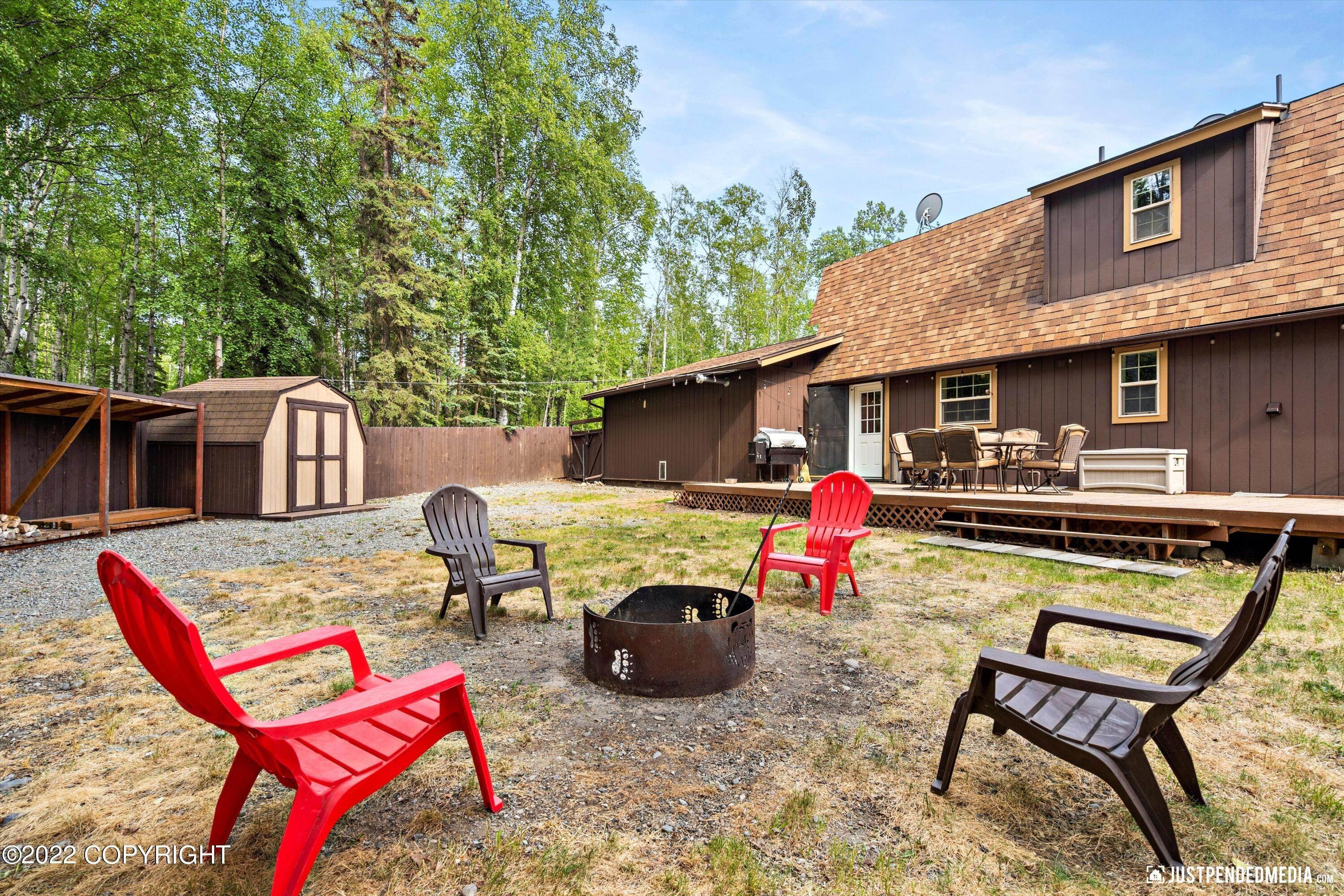 33. Single Family Homes for Sale at 900 N Rainbow Park Drive Wasilla, Alaska 99623 United States