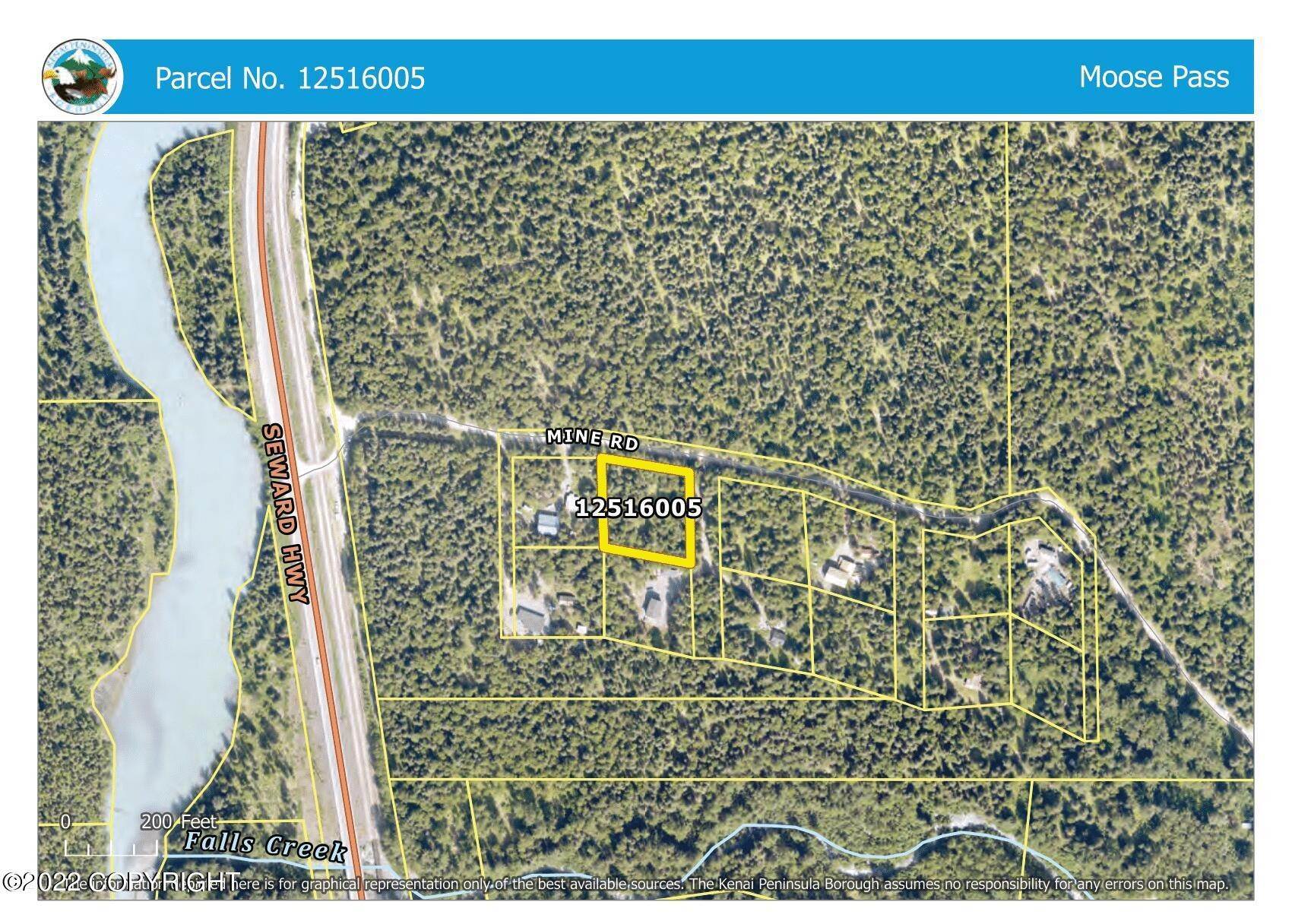 Land for Sale at L4 Crown Point Mine Road Moose Pass, Alaska 99631 United States