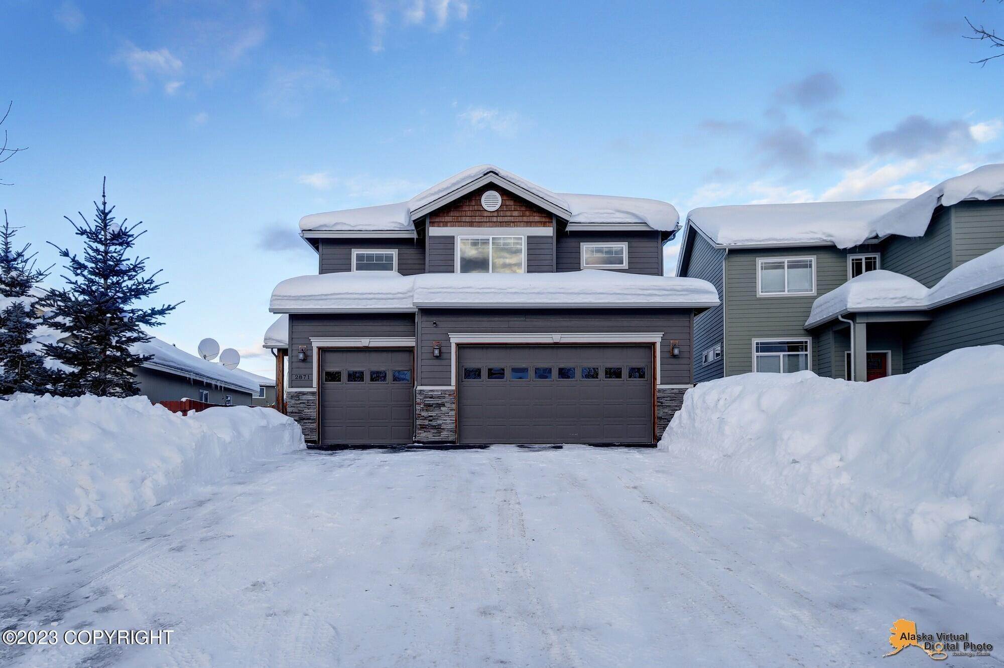 1. Single Family Homes for Sale at 2871 Morgan Loop Anchorage, Alaska 99516 United States
