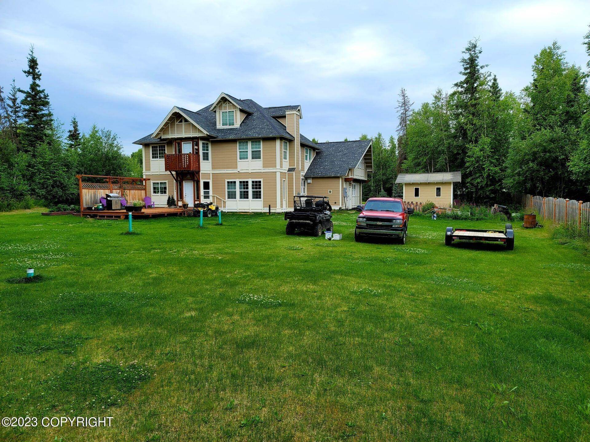 39. Single Family Homes for Sale at 4079 N Inspiration Loop Wasilla, Alaska 99654 United States