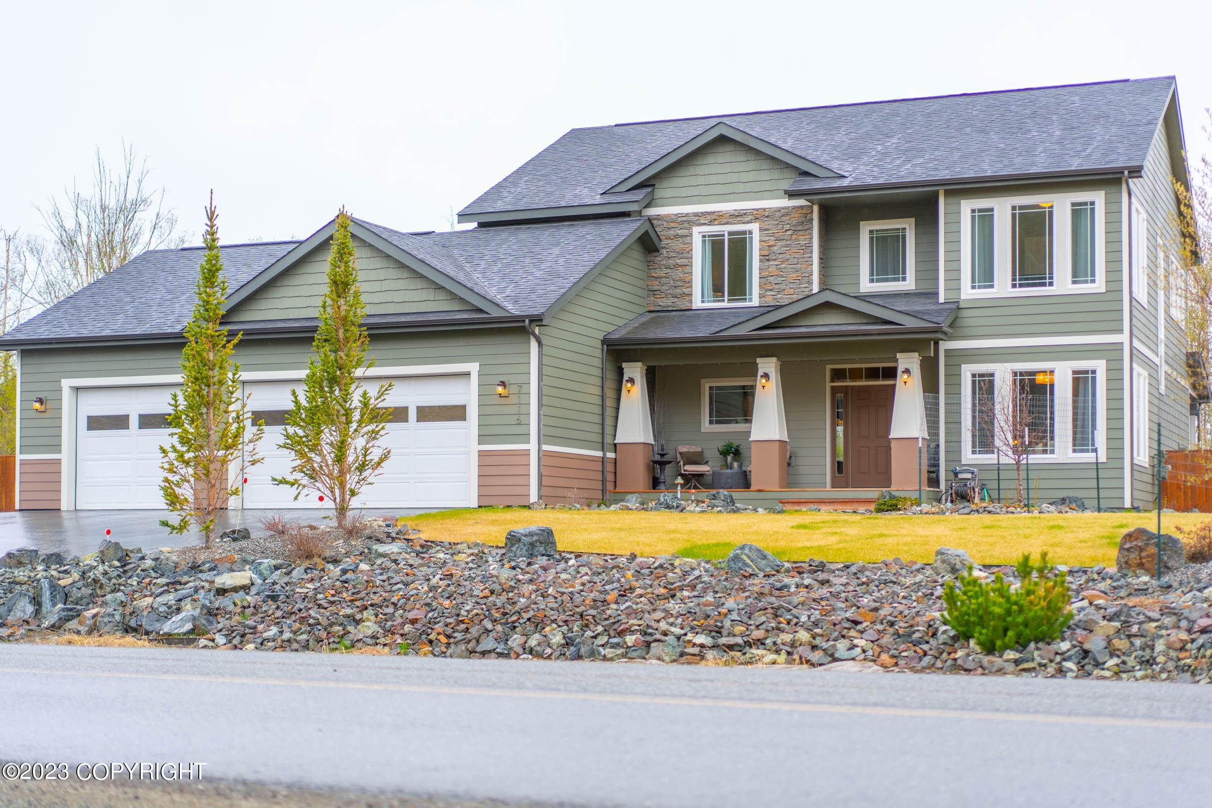 1. Single Family Homes for Sale at 7116 E Riparian Loop Palmer, Alaska 99645 United States