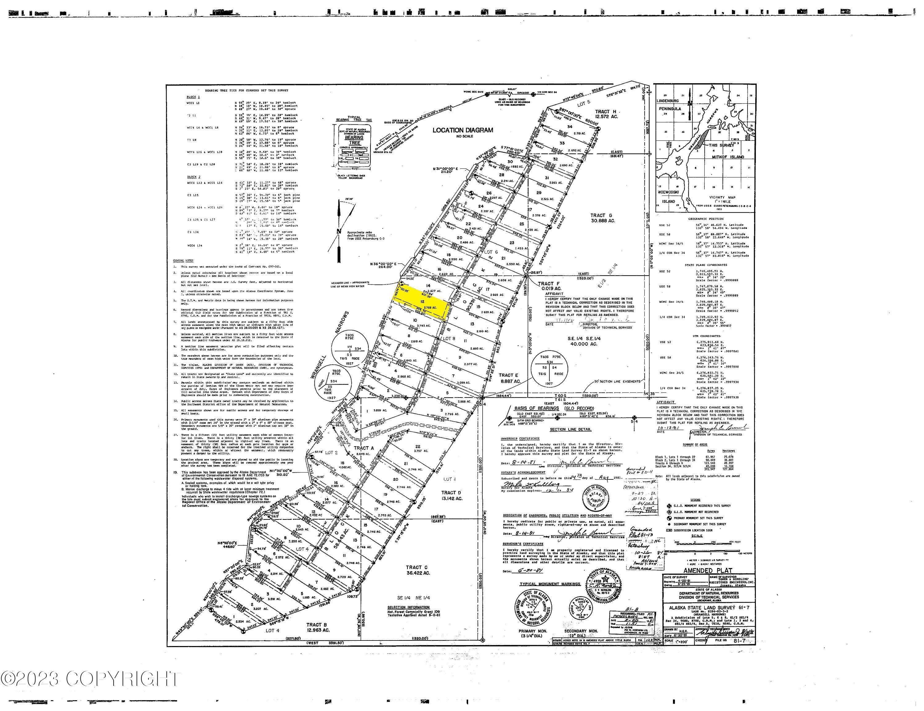 12. Land for Sale at Lot 12 S Wrangell Narrows Petersburg, Alaska 99833 United States