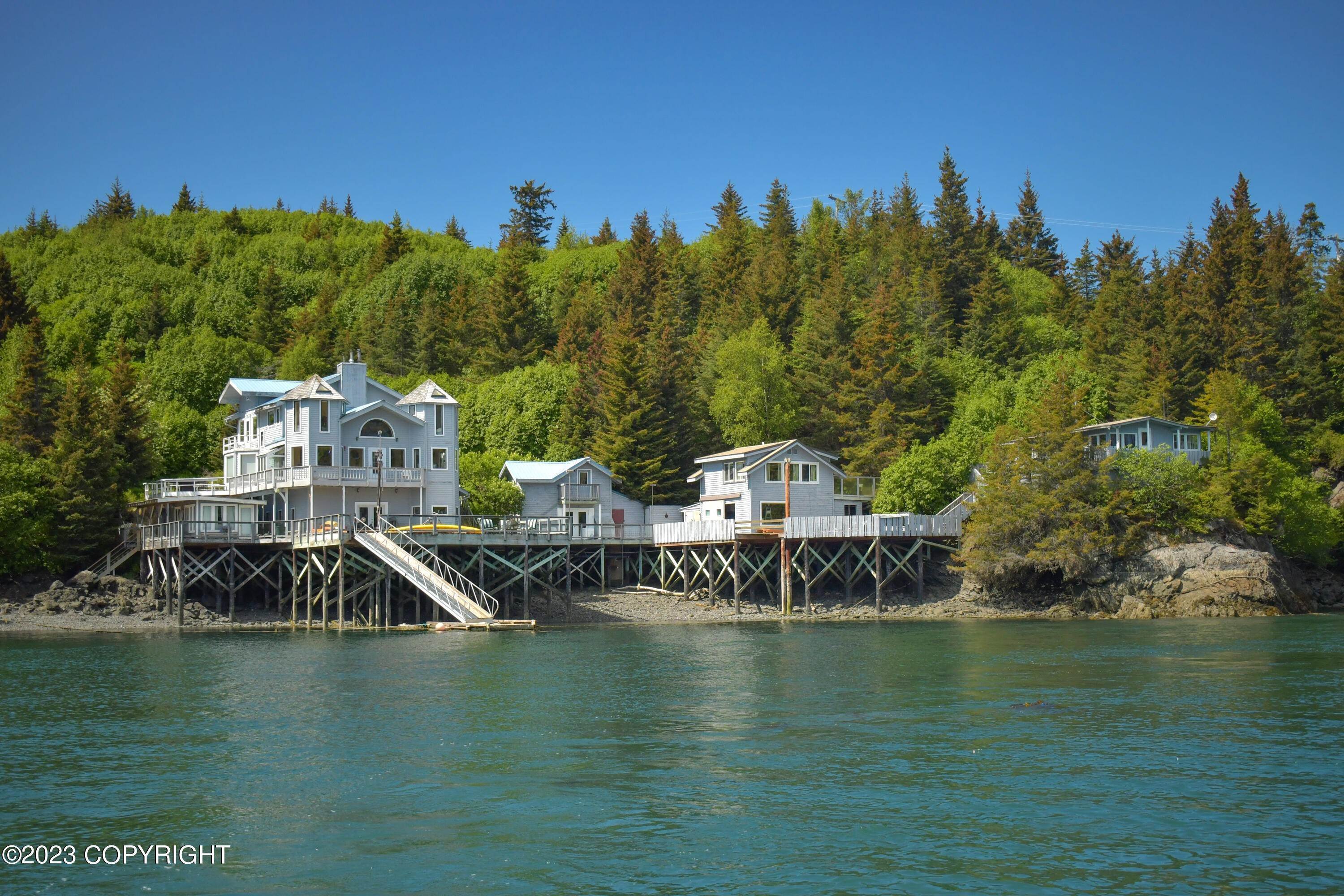 Single Family Homes por un Venta en 52735 Halibut Cove Halibut Cove, Alaska 99603 Estados Unidos