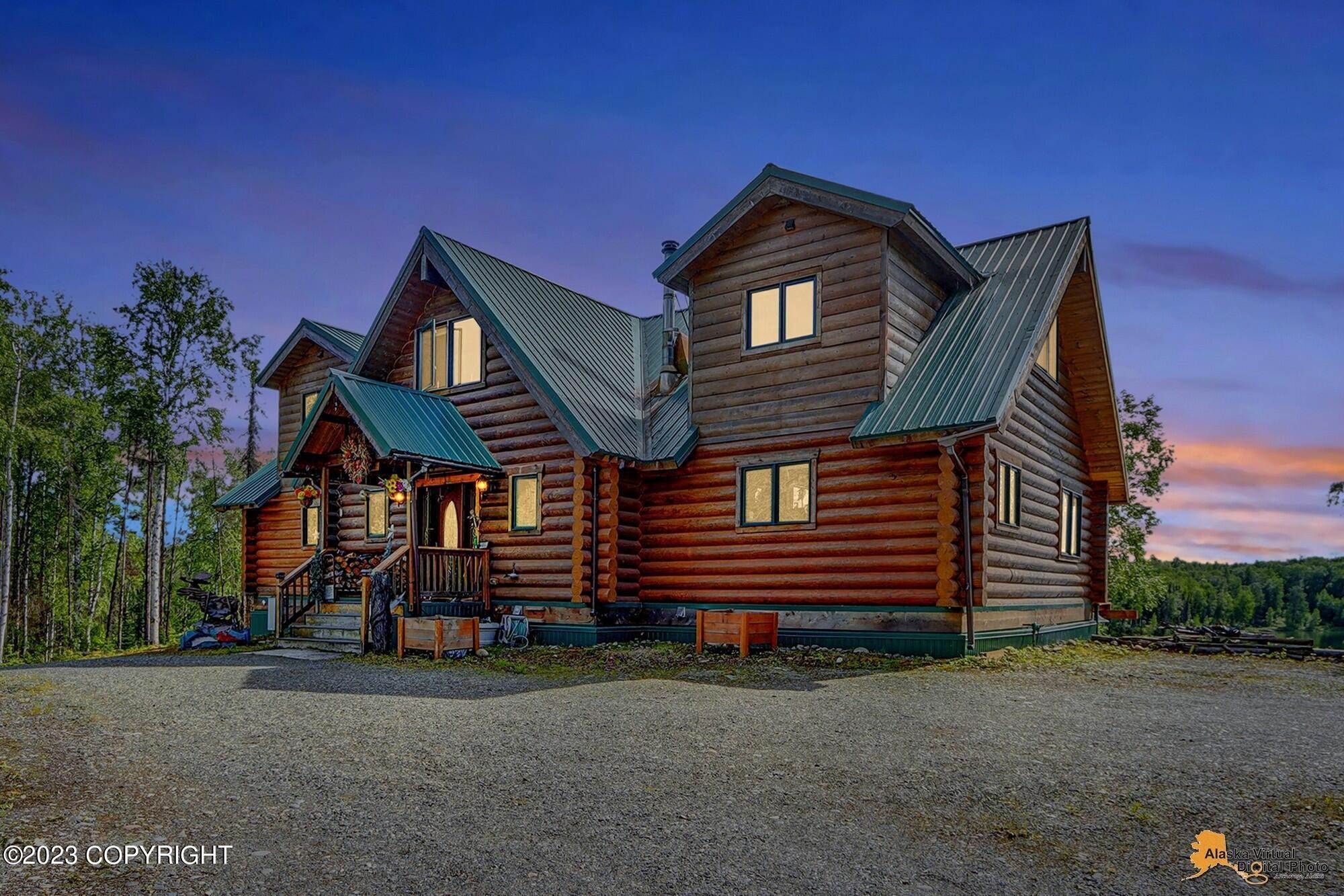 Single Family Homes por un Venta en 16450 E Shade Tree Drive Talkeetna, Alaska 99676 Estados Unidos