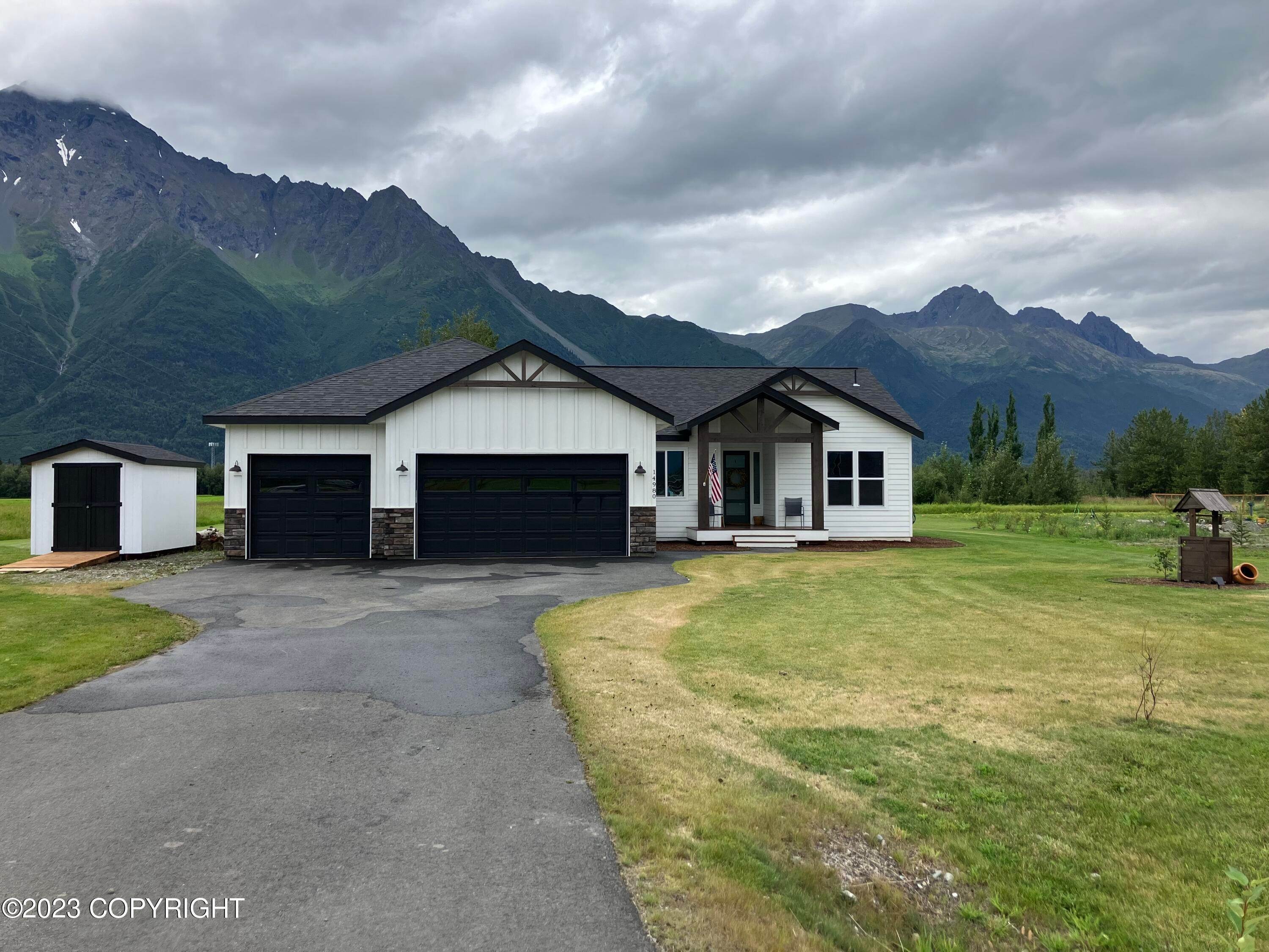 3. Single Family Homes for Sale at 14980 E Washington Boulevard Palmer, Alaska 99645 United States