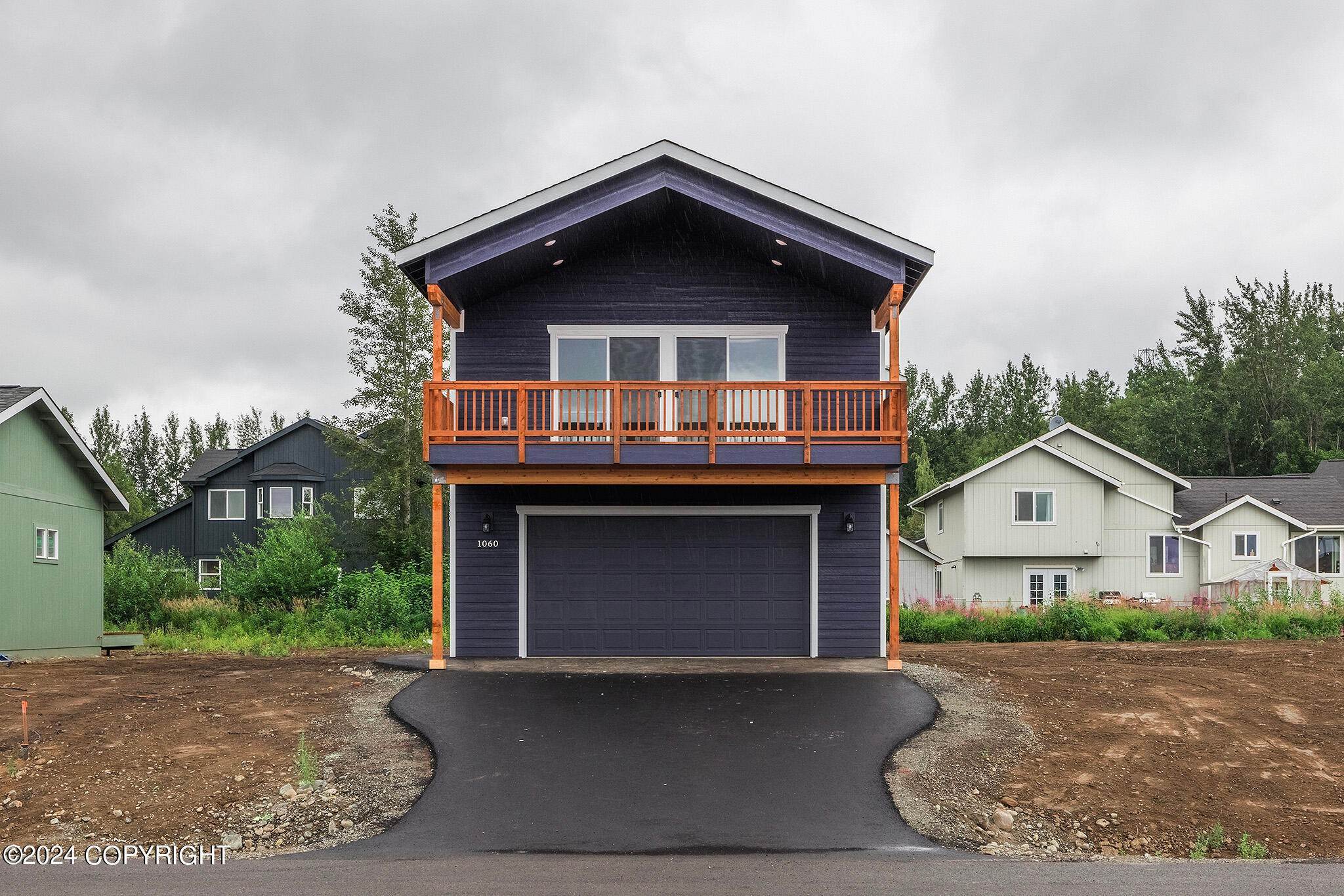 30. Single Family Homes for Sale at 1201 E Mountain Peak Loop Palmer, Alaska 99645 United States