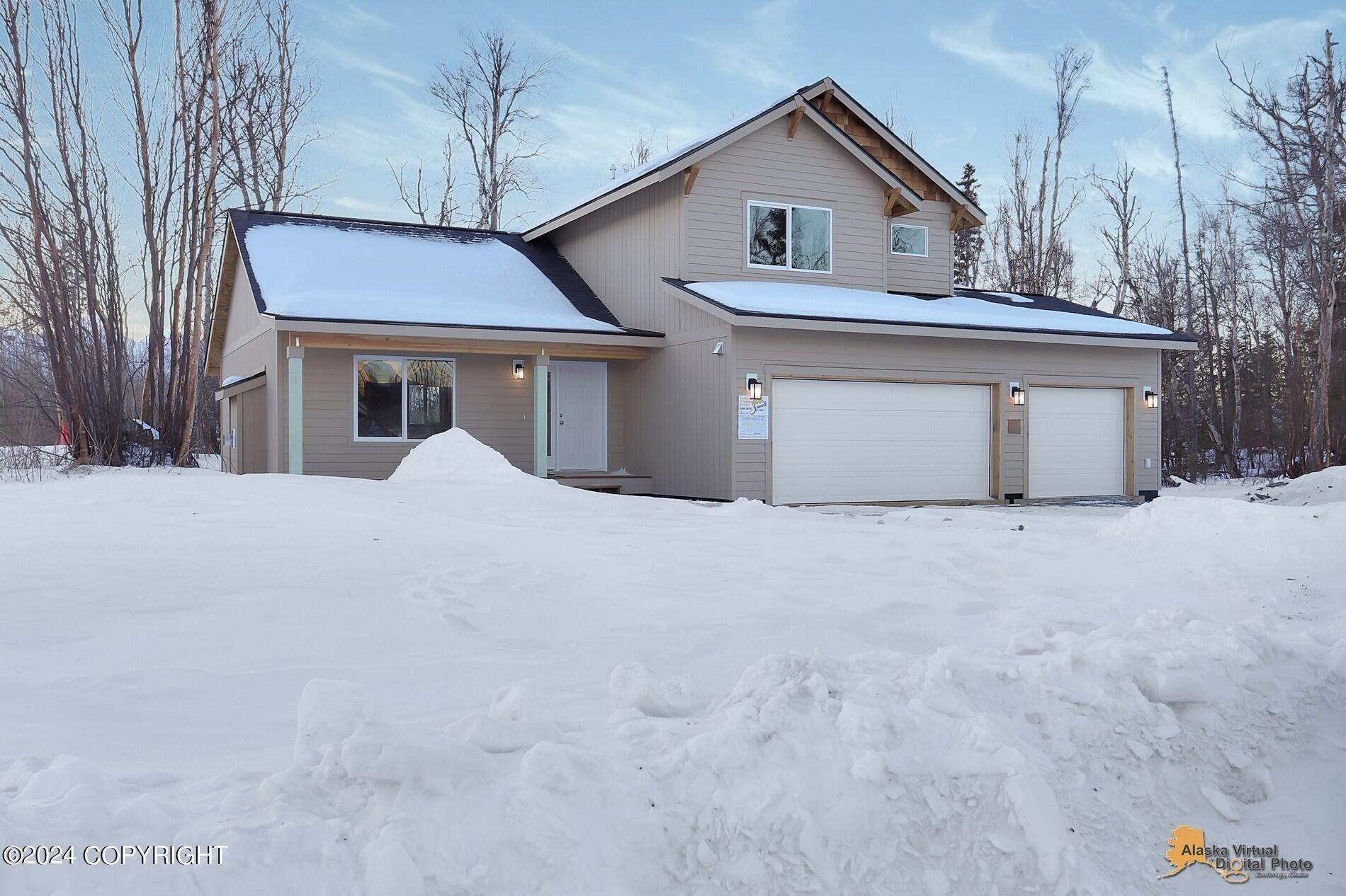 1. Single Family Homes for Sale at 1633 E Hidden Ranch Loop Palmer, Alaska 99645 United States